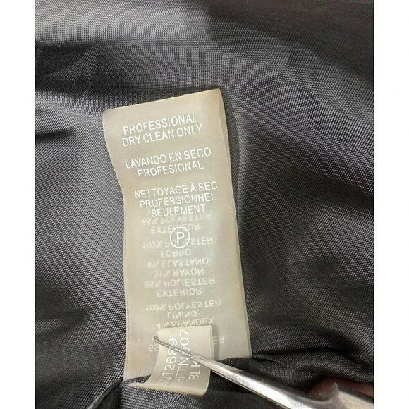 calvin Klein black blazer women's size 6 - Picture 6 of 7